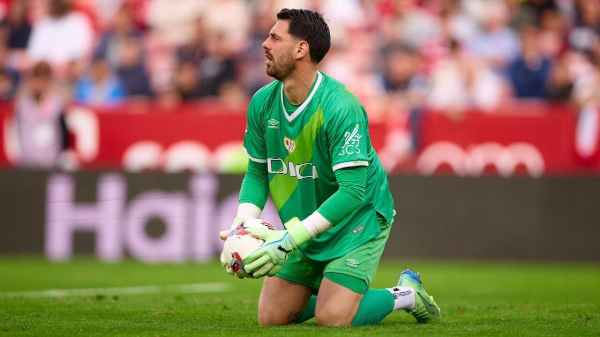 Rayo Vallecano keeper Augusto Batalla